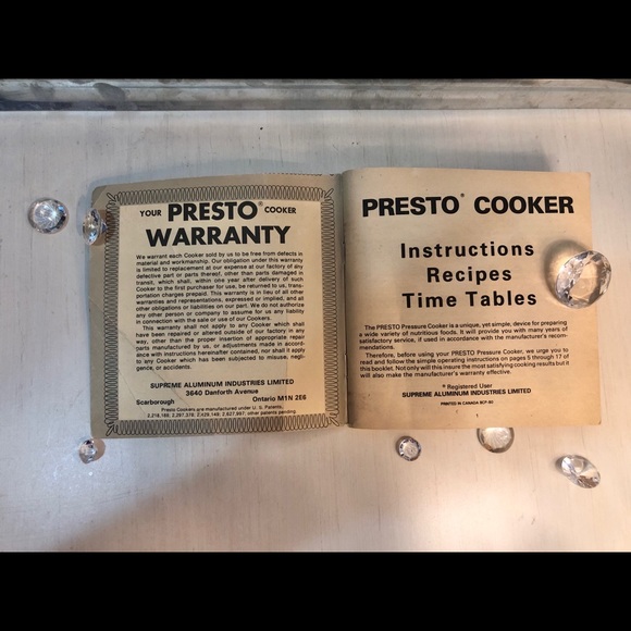 Vintage Cookbook Presto Slow Cooker Recipe - Picture 4 of 7